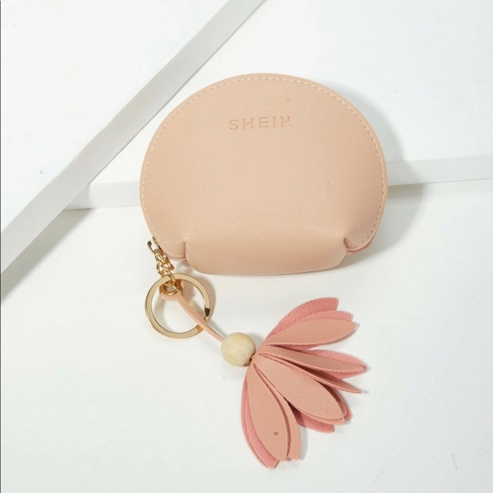 Light pink coin purse
